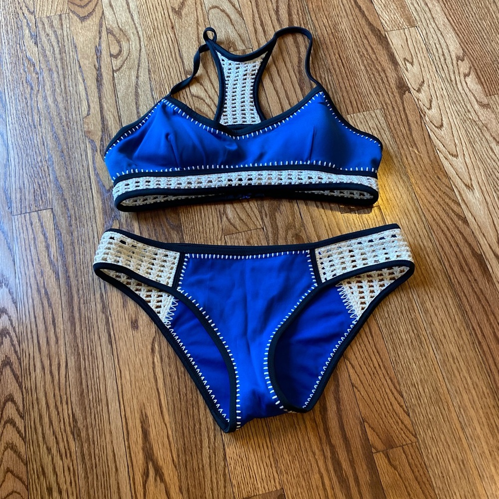 Victoria’s Secret Crotchet Bikini Set Sz Large